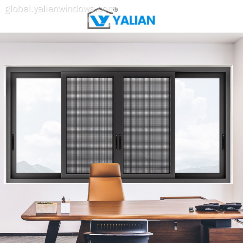 Aluminum Alloy Sliding Windows Aluminum Alloy Sliding Window Heat Insulation Customizable Supplier